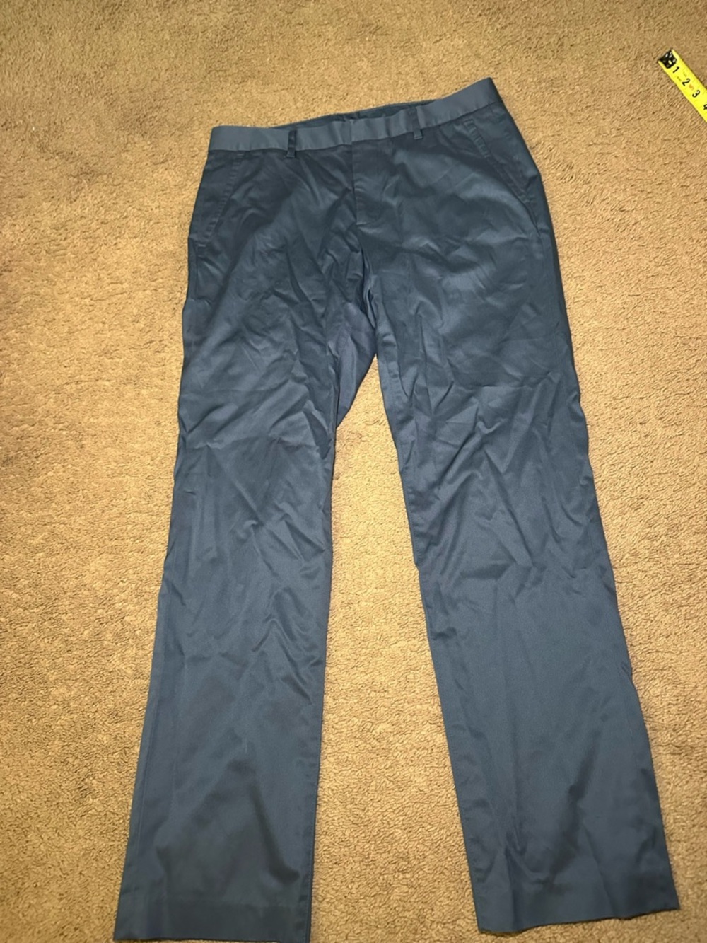 Bonobos Men’s Weekday Warrior Chino Work Pants Size 31/30 Slim Friday Blue